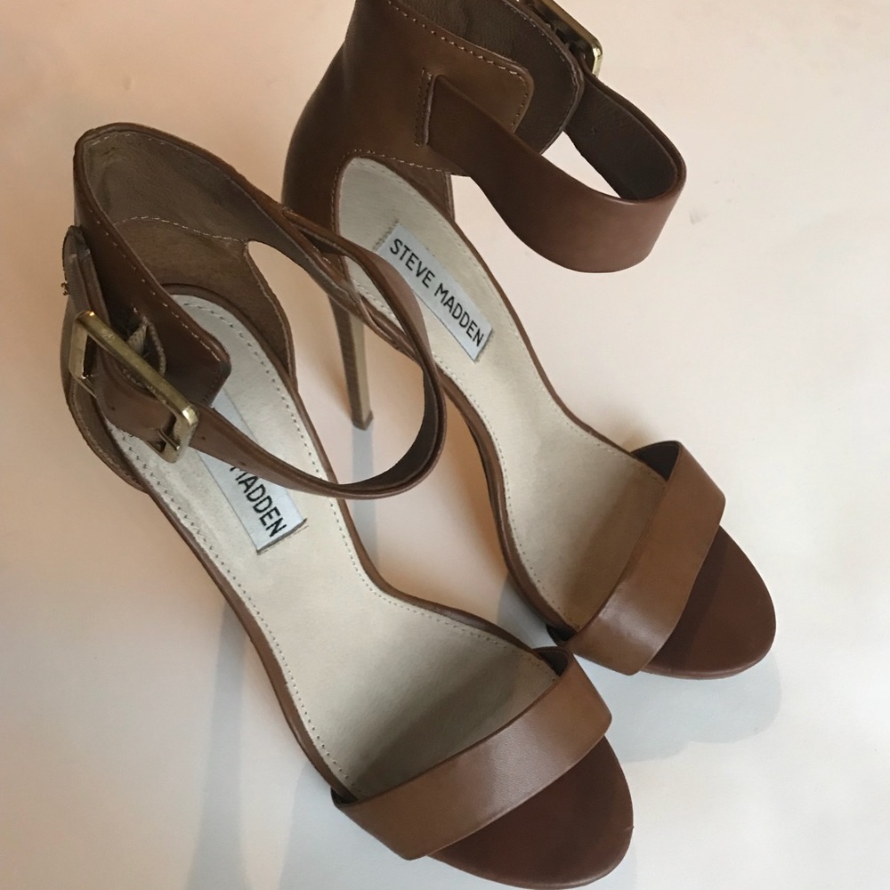 Steve Madden ‘Marlenee’ Brown Stilettos Sz 8
